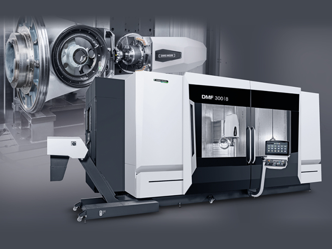 Constant milling performance on 3,000 mm traverse path - DMG MORI