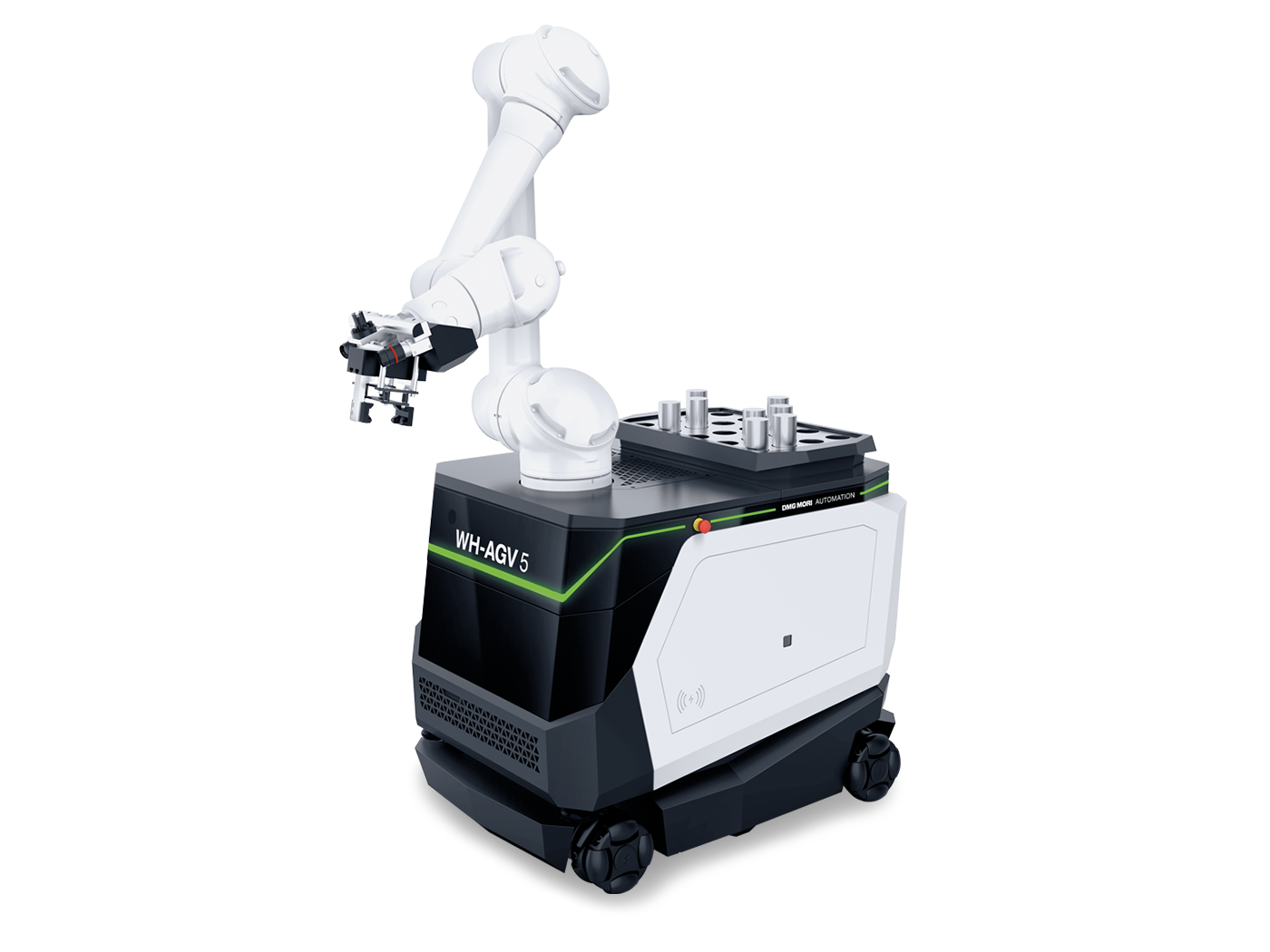 WH-AMR - Workpiece handling automation system by DMG MORI - DMG MORI