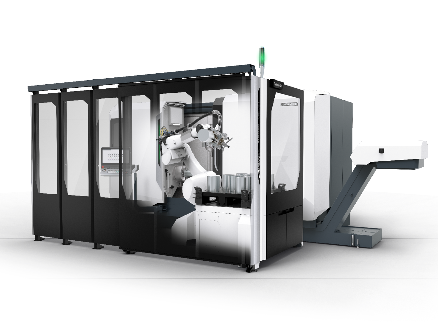 Robo2Go Turning 3rd Generation - Robot automation system by DMG