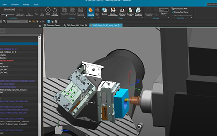 SIEMENS　CAD/CAM冠作成器機 NX CAD/CAM 3-Axis Milling | Siemens Software